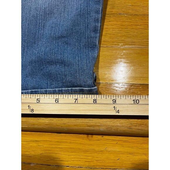 Gloria Vanderbilt Capri Jeans Womens Size 12 All Around Slimming Effect HighRise - Picture 6 of 6